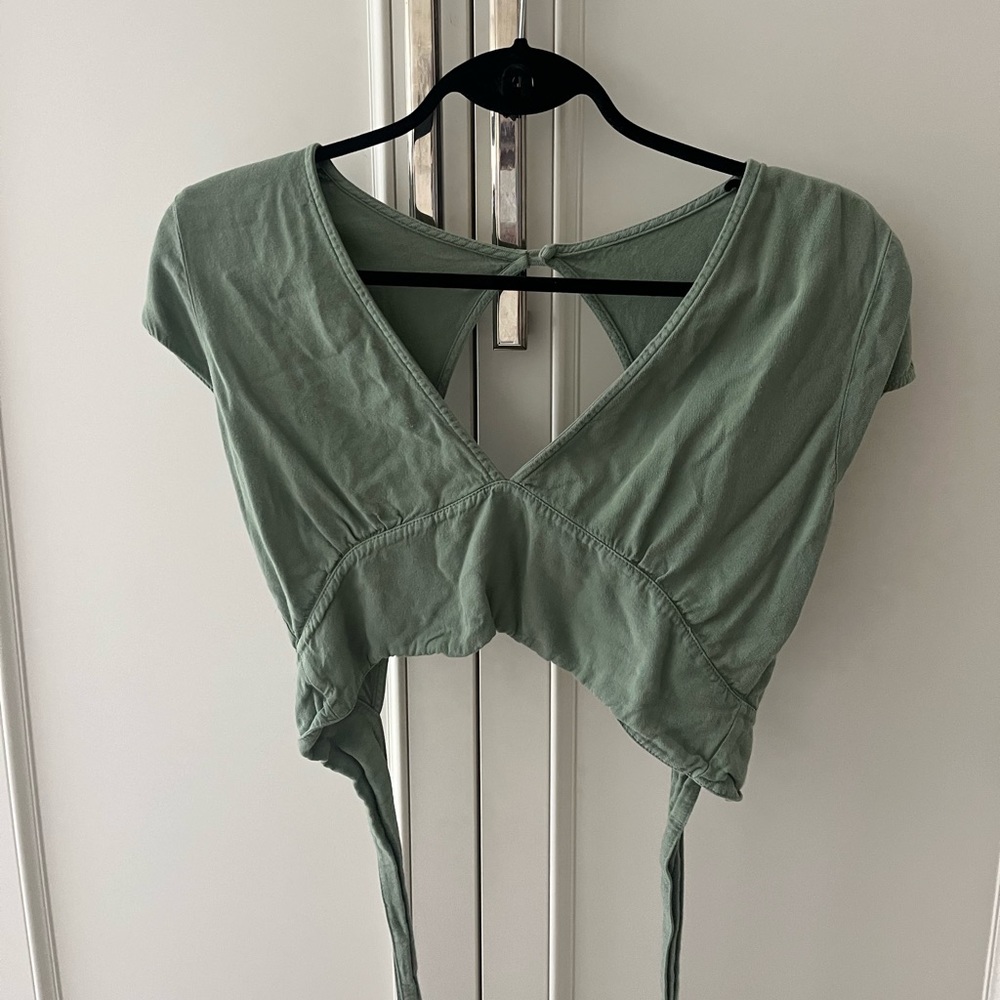 Brandy Melville Open Back Tee